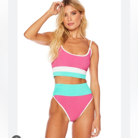 Beach Riot Malibu Barbie Swim Top XS - Picture 1 of 3